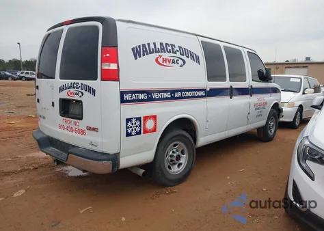 2022 GMC Savana Cargo Rwd 2500 Regular Wheelbase Work Van z USA, uszkodzony, nr VIN 1GTW7AFP9N1182735